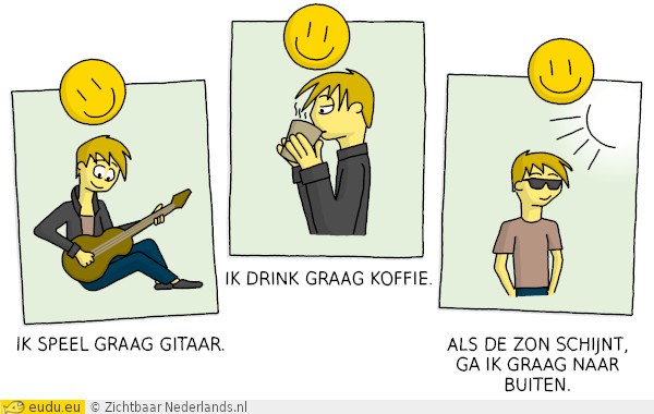 Voorbeelden met graag.
