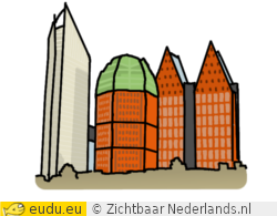 De skyline van Den Haag